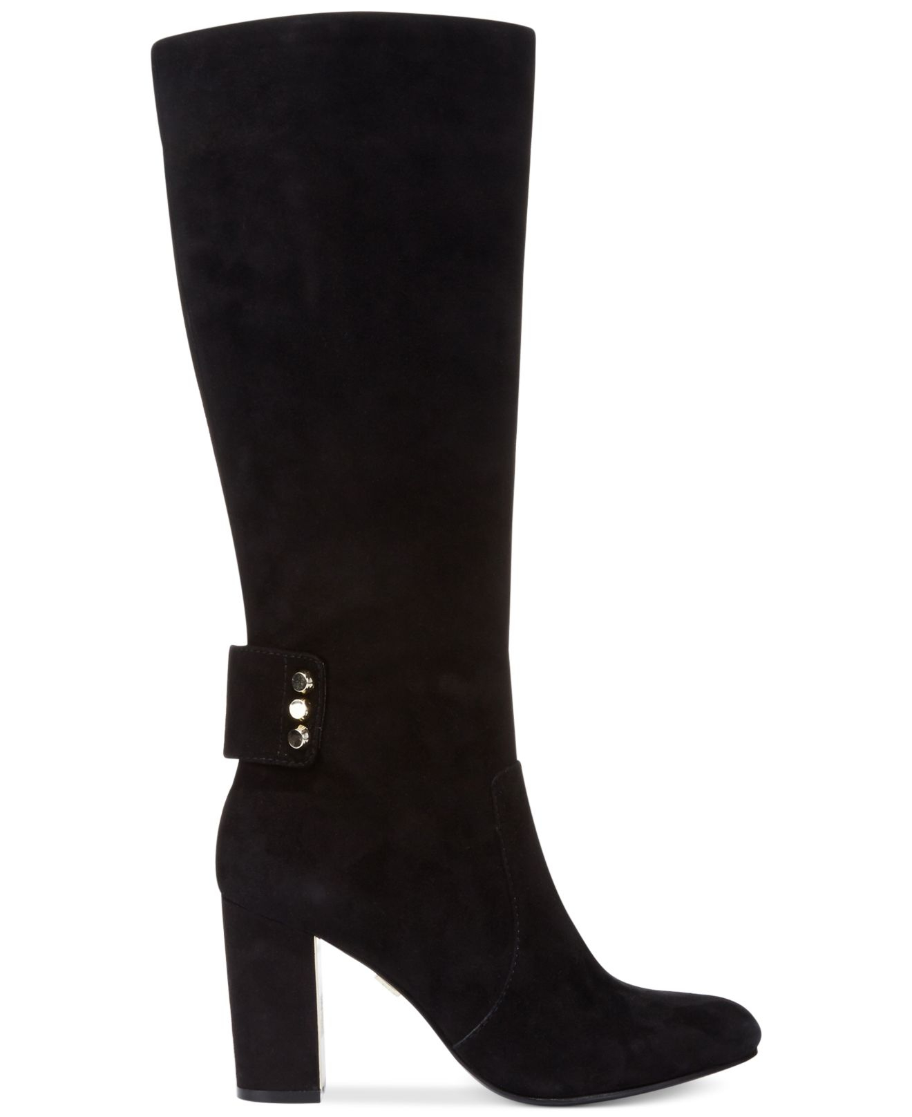 Lyst - Anne Klein Nicholetta Tall Shaft Dress Boots in Black