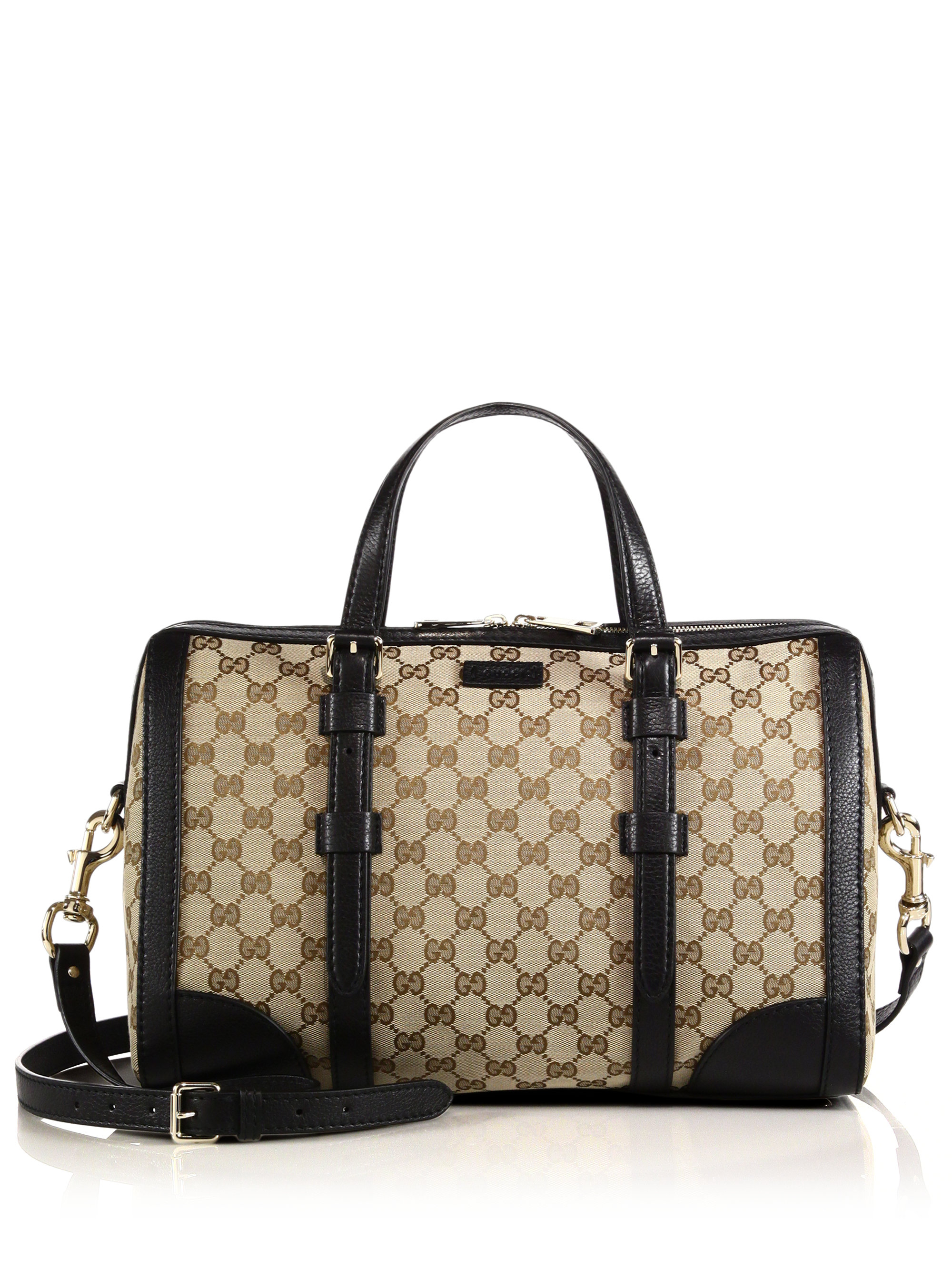 Lyst Gucci Gg Classic Top Handle Bag In Natural Gallery
