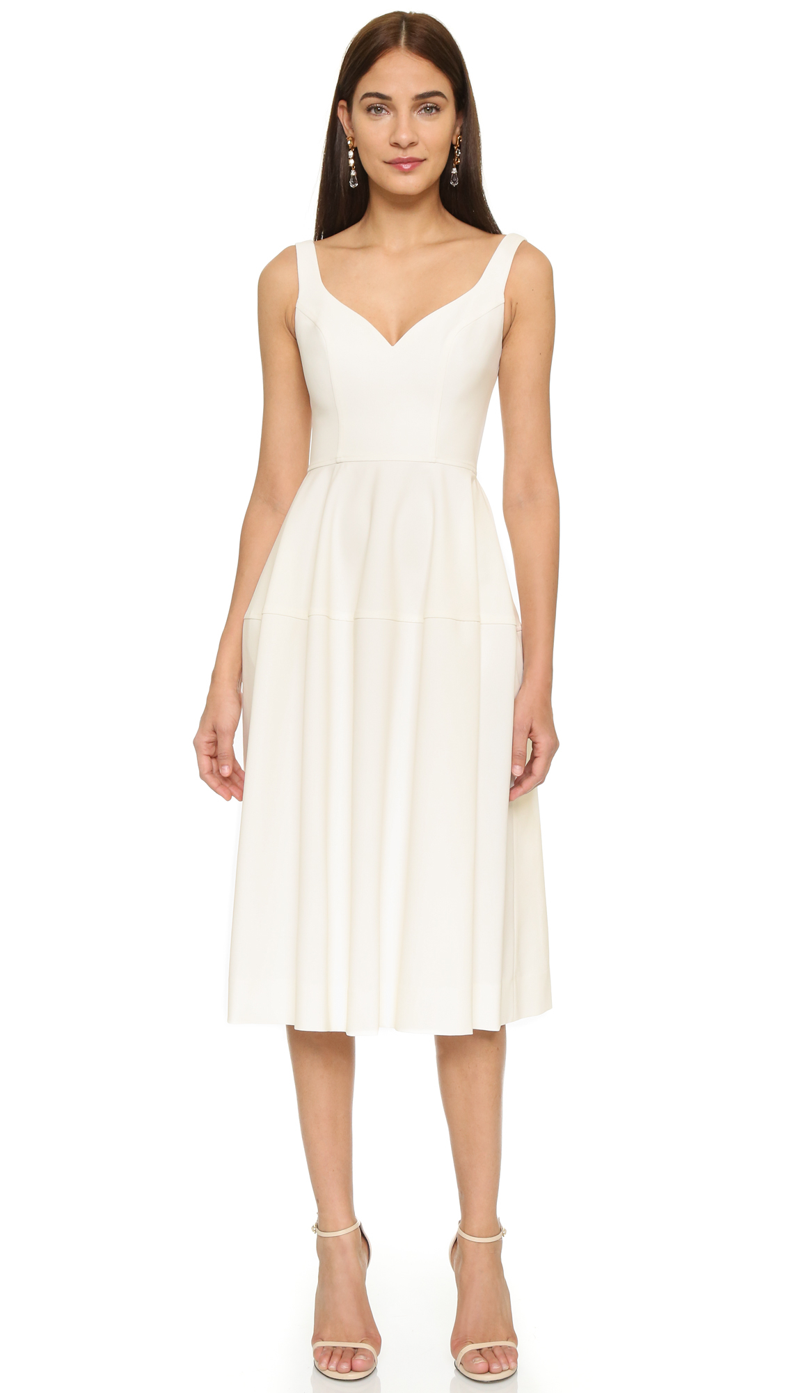 Lyst - Jill Jill Stuart Sweetheart Fit And Flare Dress in White