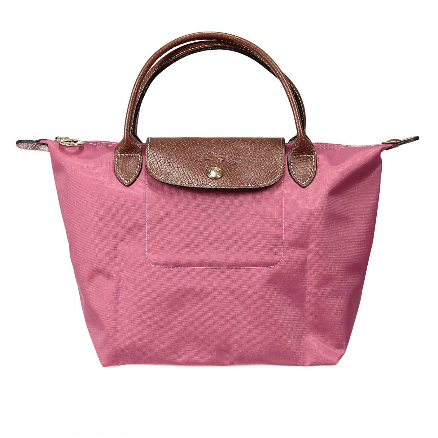 Longchamp Borsa Le Pliage Mini Nylon in Pink (pesca) | Lyst