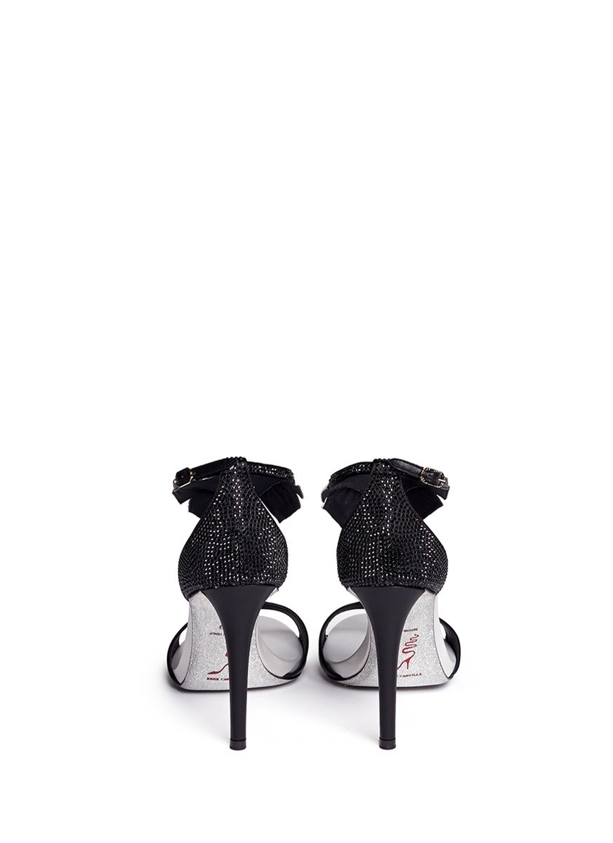 tuxedo sandals