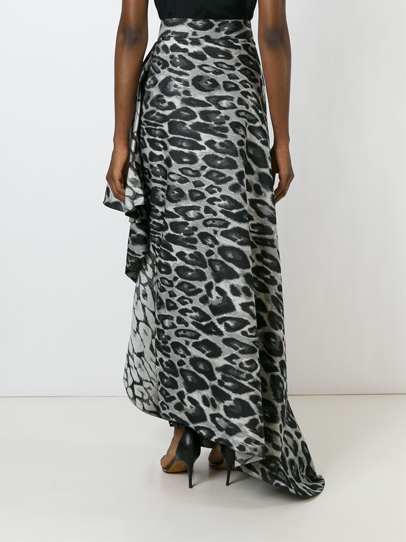 leopard maxi skirts