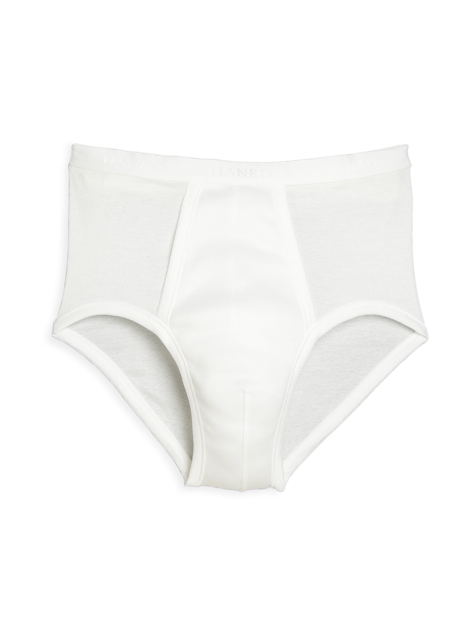 Hanro Cotton Briefs In White For Men Lyst 0239