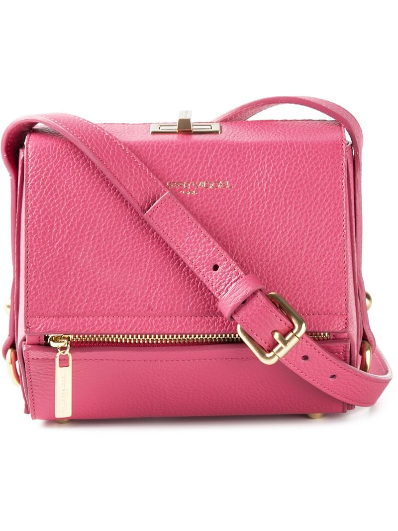 Lyst Philippe model Structured Crossbody Bag in Pink