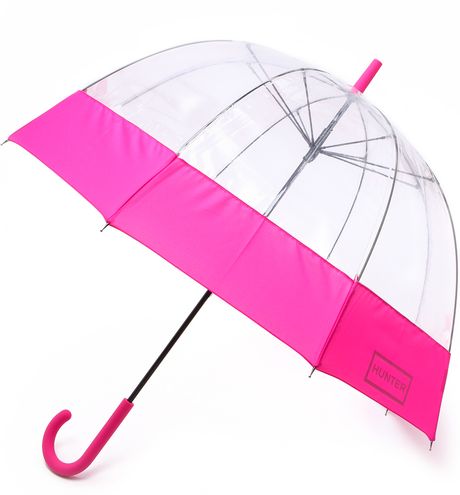 Hunter Bubble Umbrella in Pink (Lipstick) | Lyst