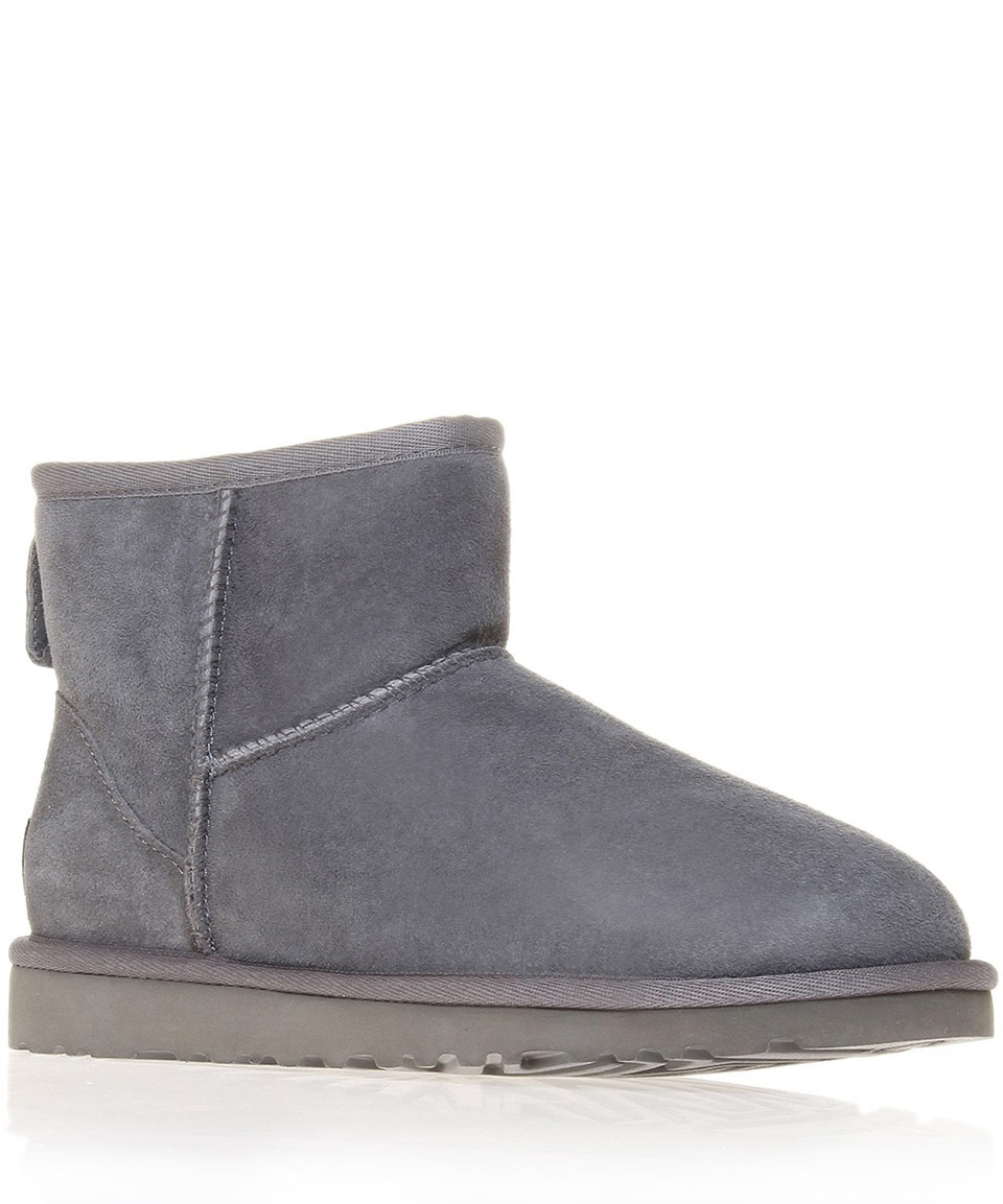 Lyst - Ugg Mini Grey Classic Sheepskin Boots in Gray for Men