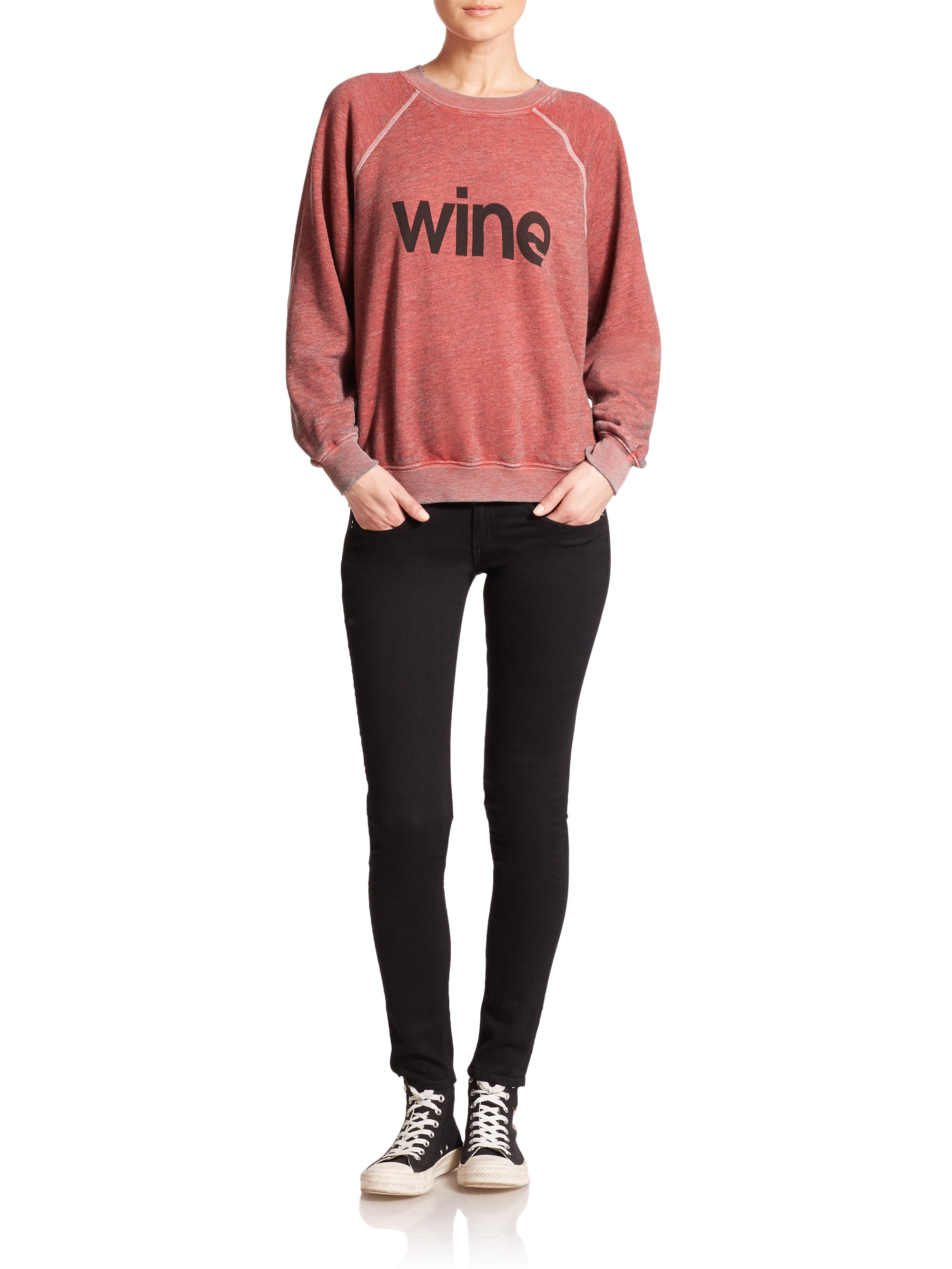 coffee golf wine sweatshirt