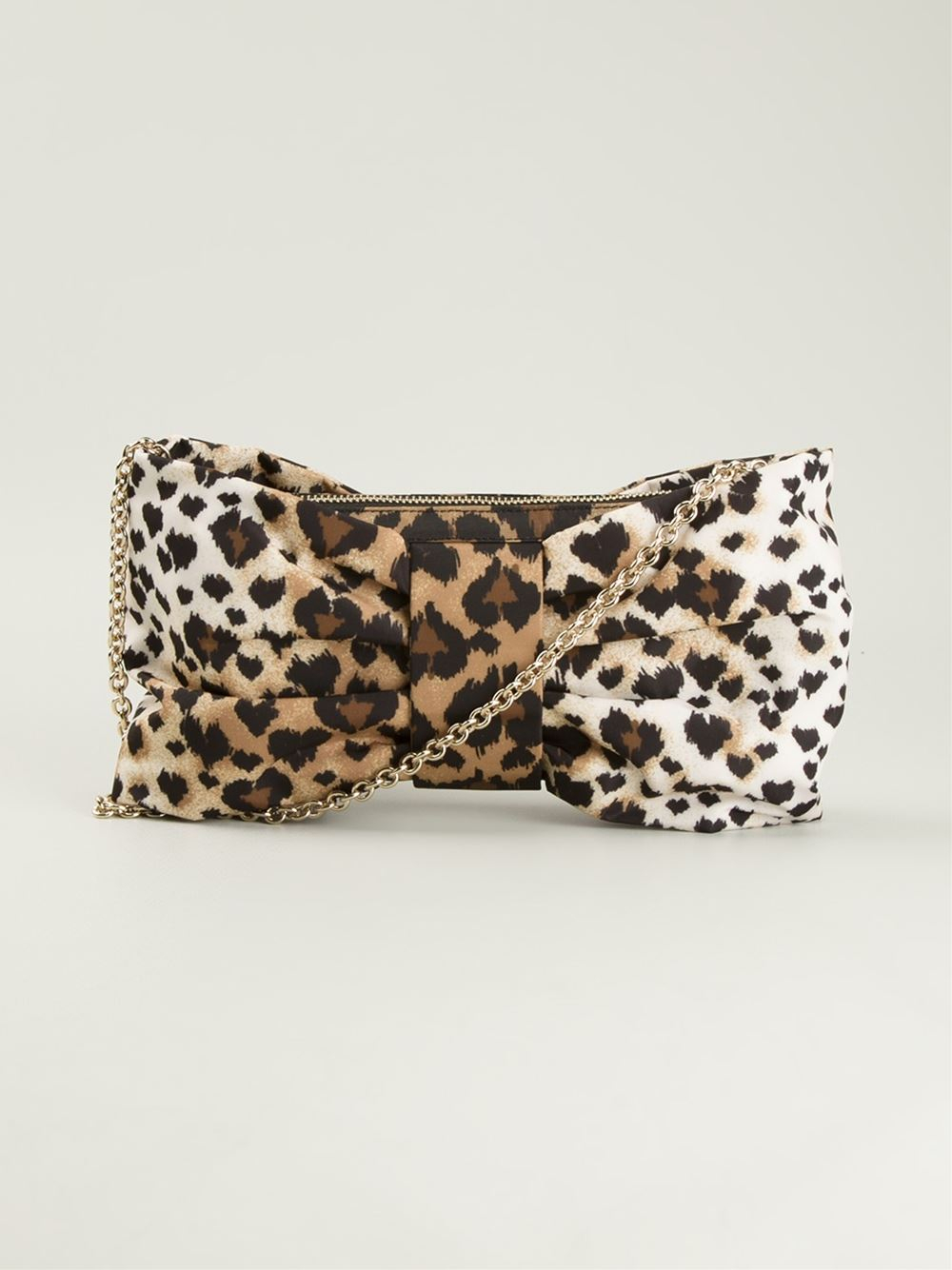 valentino leopard clutch