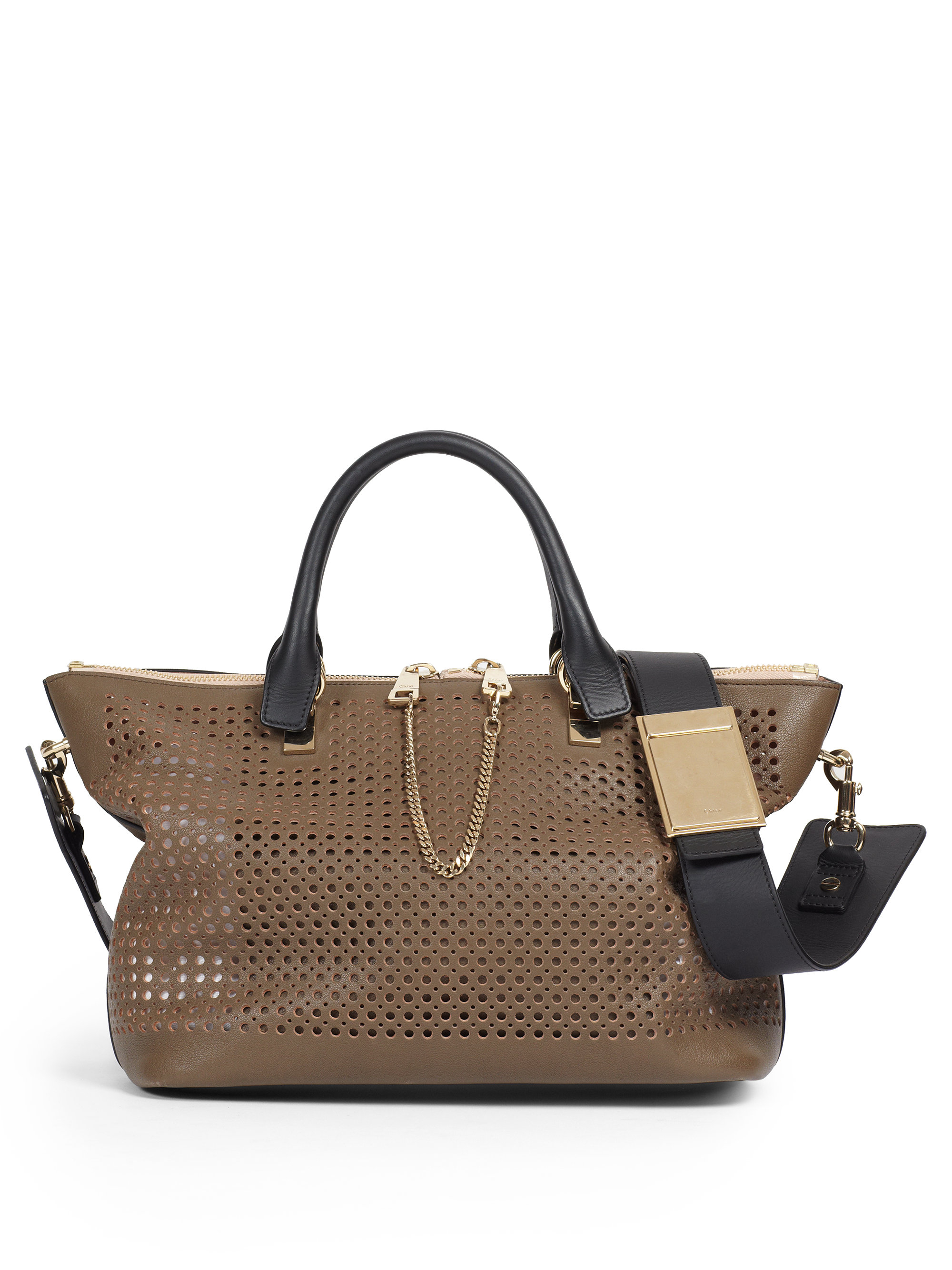 Chlo Aurore Bowling Bag in Brown (taupe) | Lyst  