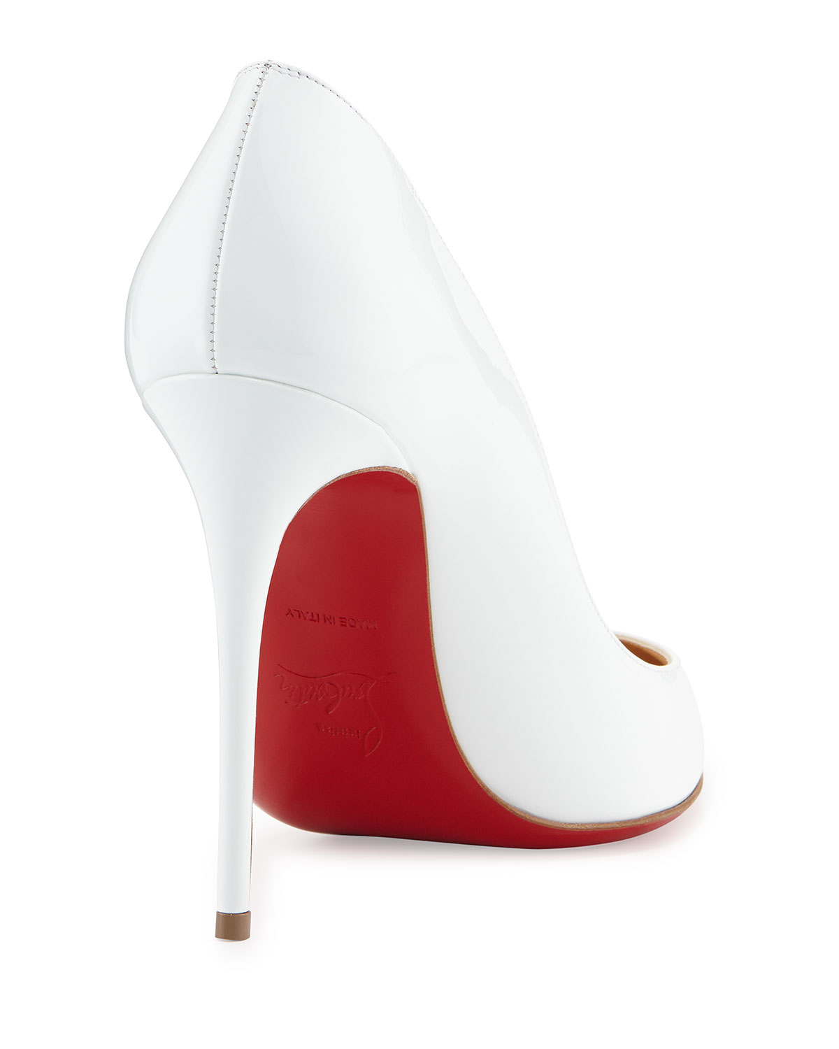 Christian louboutin Pigalle Follies Point-toe Red Sole Pump in ...