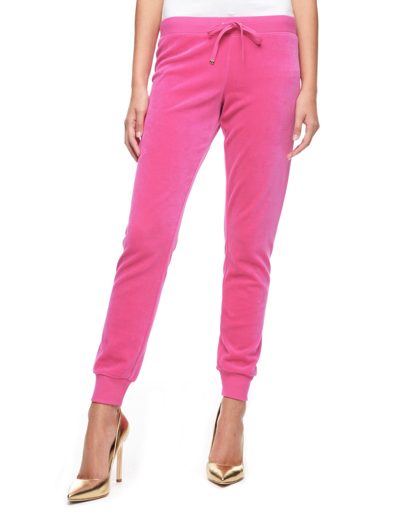 juicy couture velour pants pink