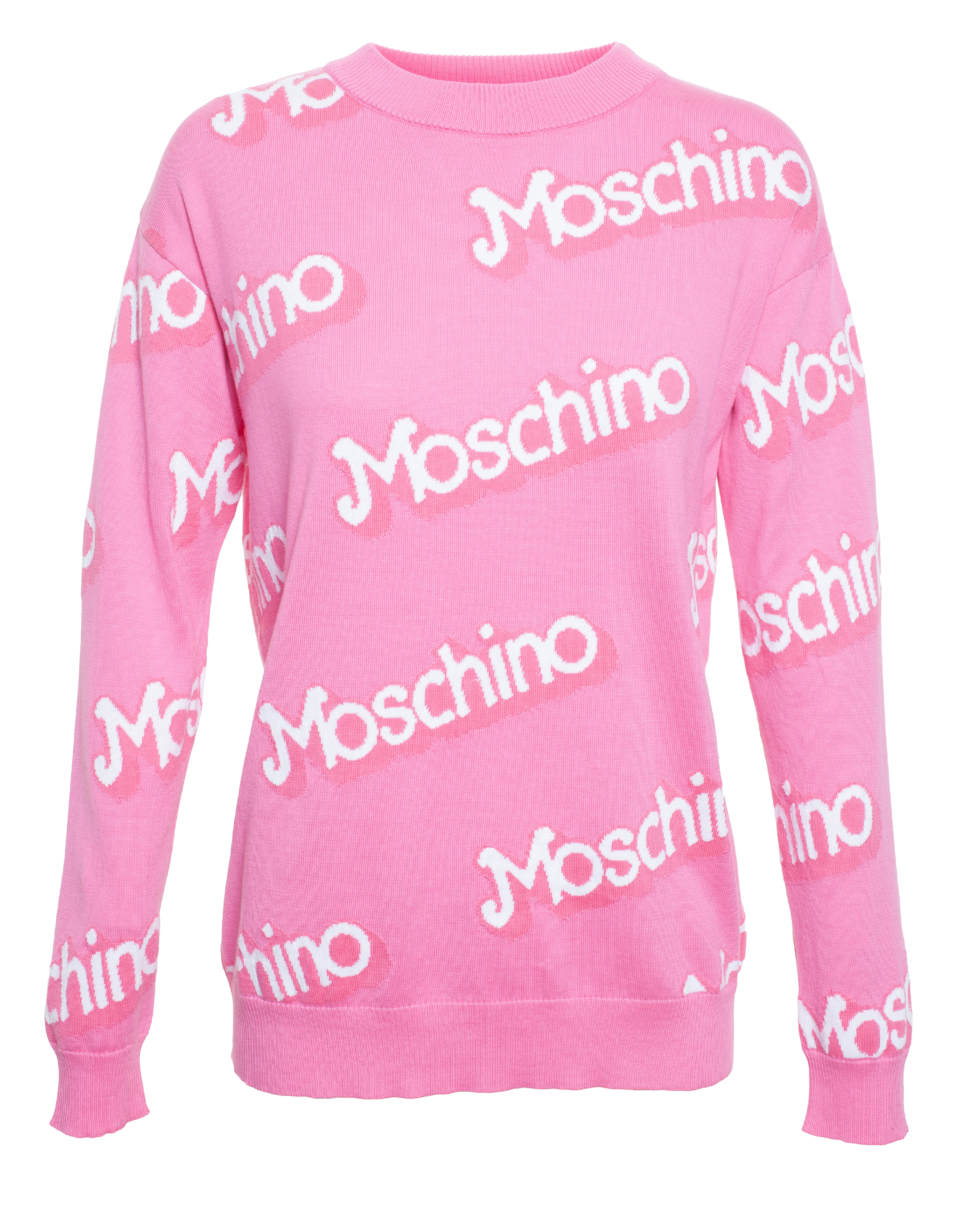 Moschino Barbie Knitted Sweater in Pink