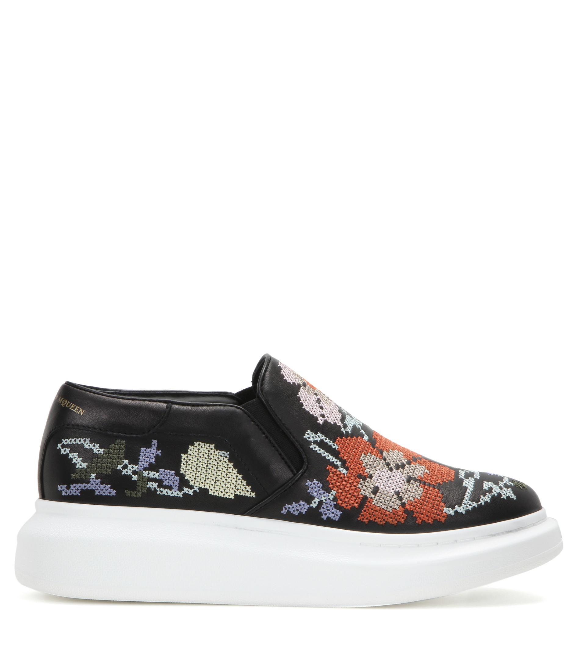 alexander mcqueen slip on sneakers