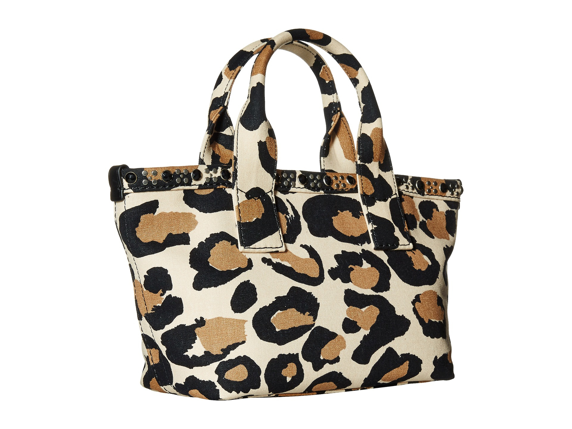 Marc By Marc Jacobs Small Leopard-print Cotton-canvas Tote In Natural 