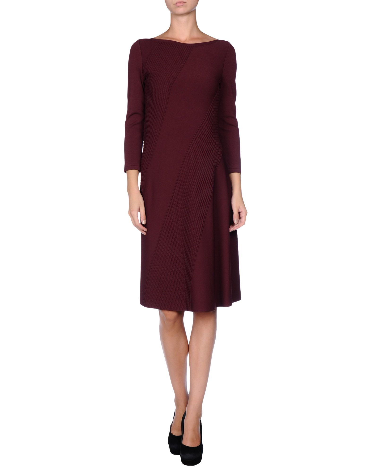Lyst Fendi Kneelength Dress in Brown