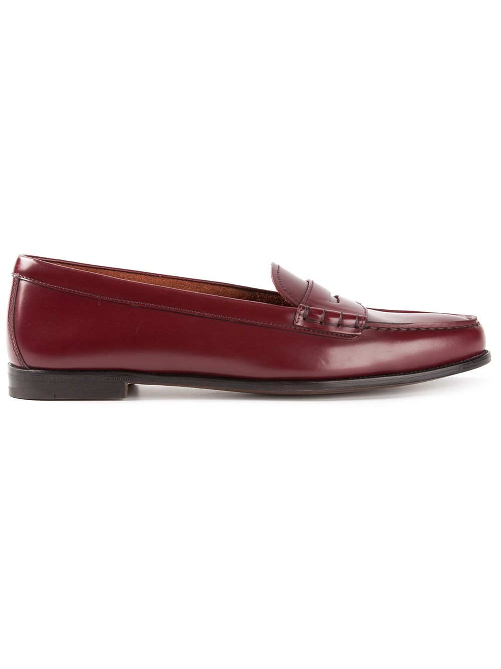 Church's Classic Penny Loafer in Red - Lyst