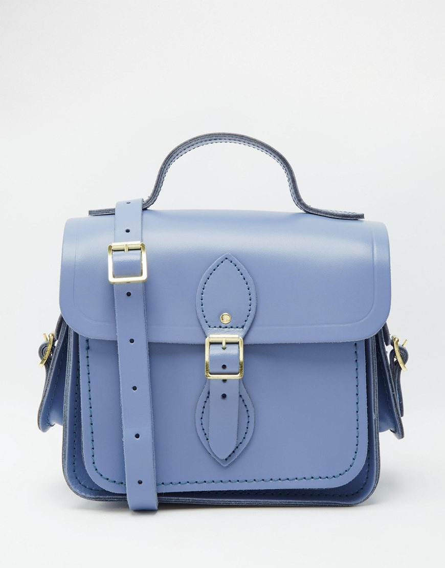 Lyst - Cambridge Satchel Company The Leather Traveller Bag With Side ...