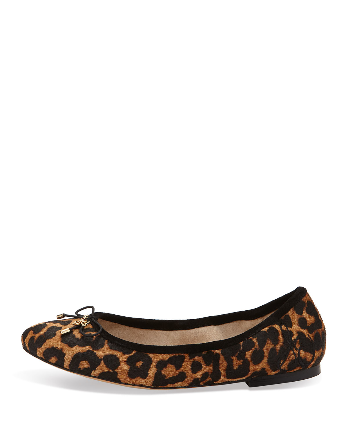 Sam edelman Felicia Leopard-Print Ballerina Flat in Brown (leopard) | Lyst