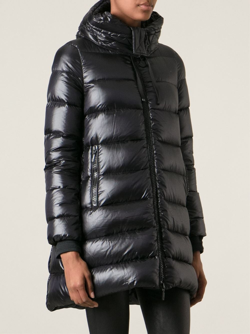 Lyst - Moncler Suyen Padded Jacket in Black