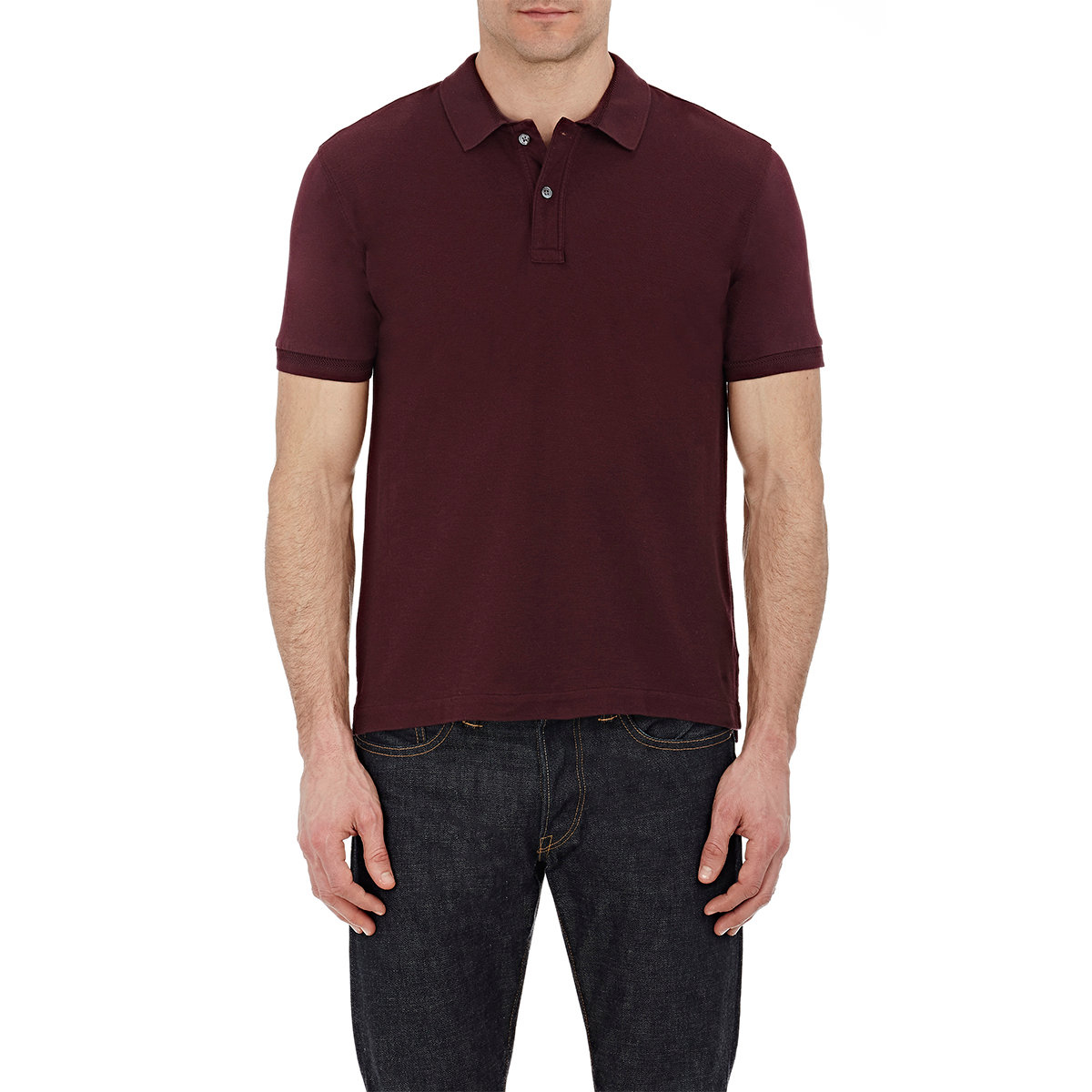 Atm Men's Pique & Jersey Polo Shirt in Red for Men | Lyst