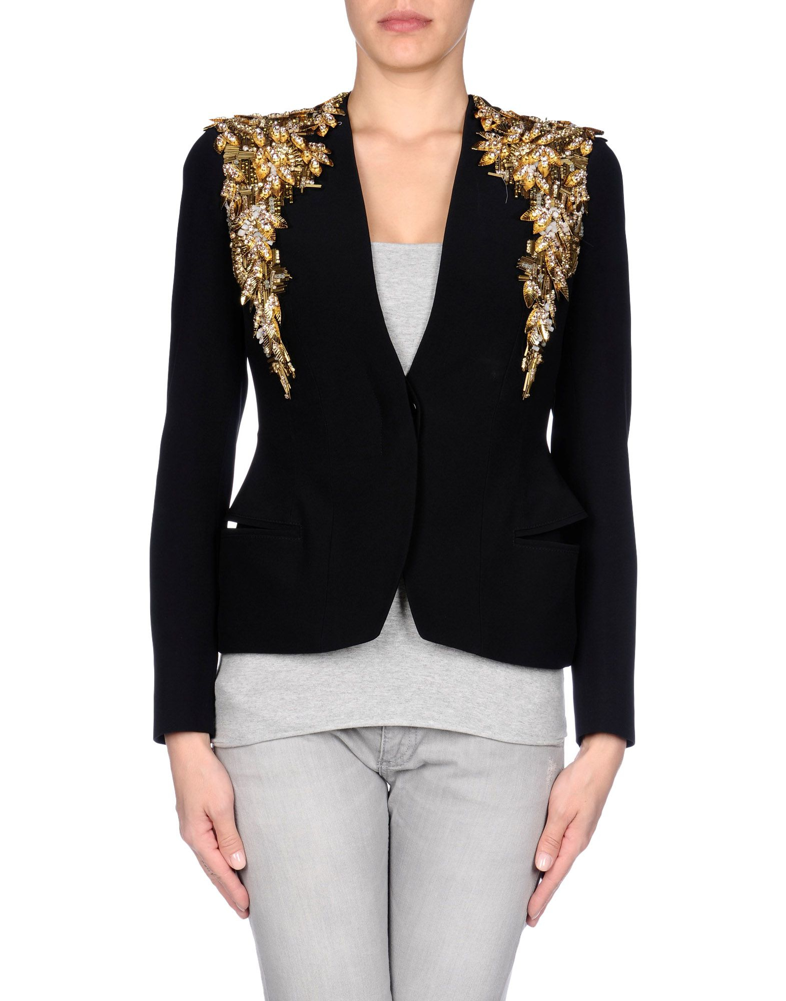 Alexander McQueen Blazer in Black Lyst