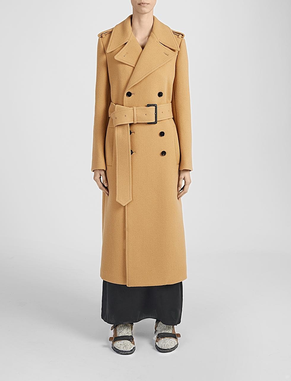 Lyst - Joseph Double Face Wool Townie Extra Long Coat in ...