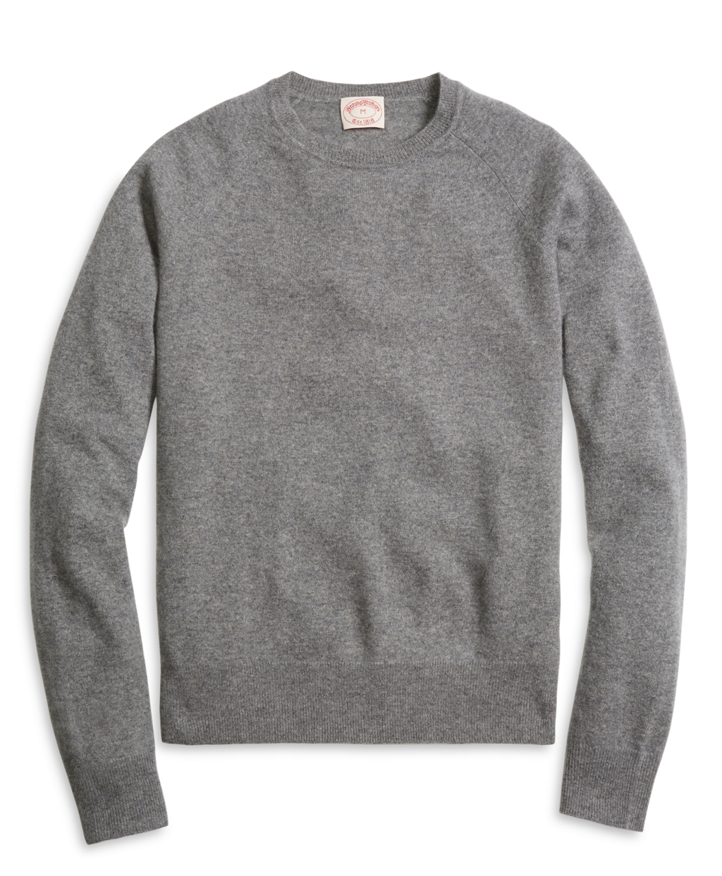 Brooks Brothers Cashmere Crewneck Sweater in Gray for Men - Lyst
