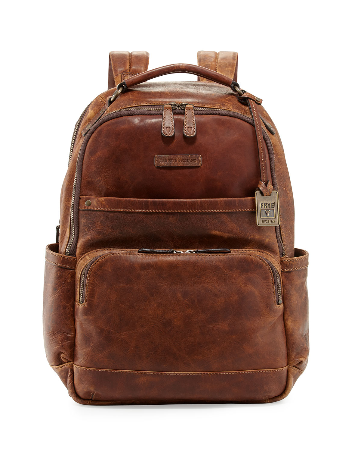 Lyst - Frye Logan Men&#39;s Pull-up Leather Backpack in Brown for Men