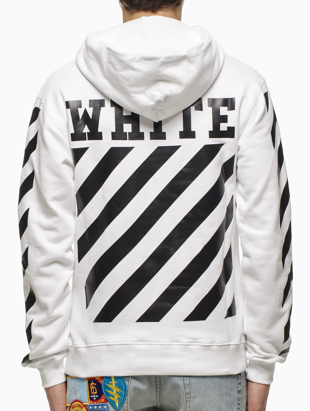 Off-White c/o Virgil Abloh “Caravaggio” Sweatshirt in White for Men - Lyst1054 x 1400