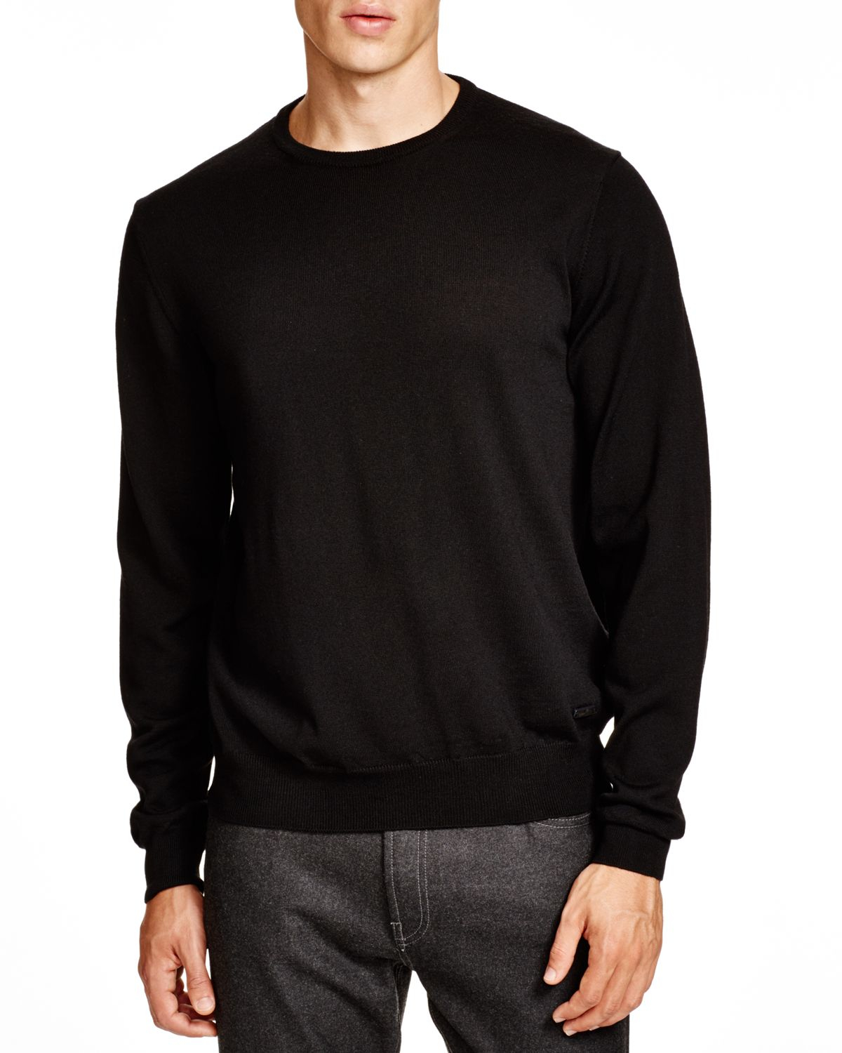 Armani Sweater in Black for Men | Lyst