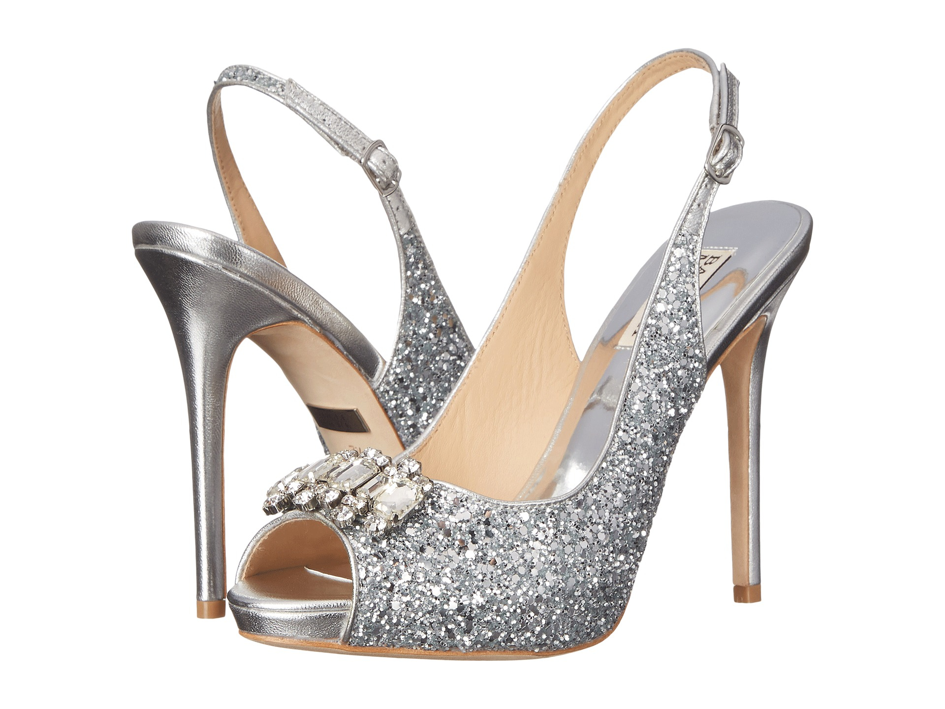 badgley mischka ankle strap shoes