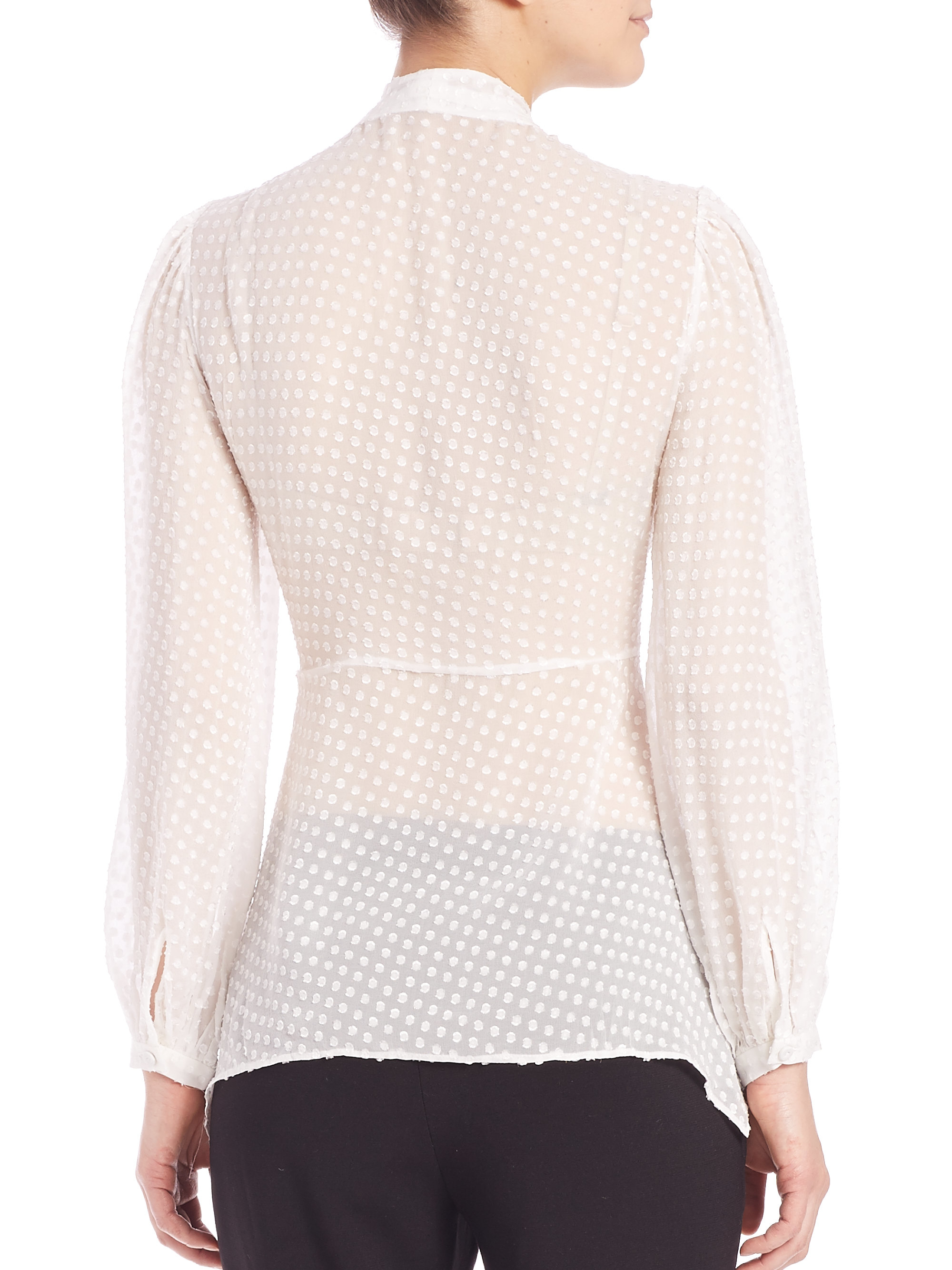 bcbg polka dot