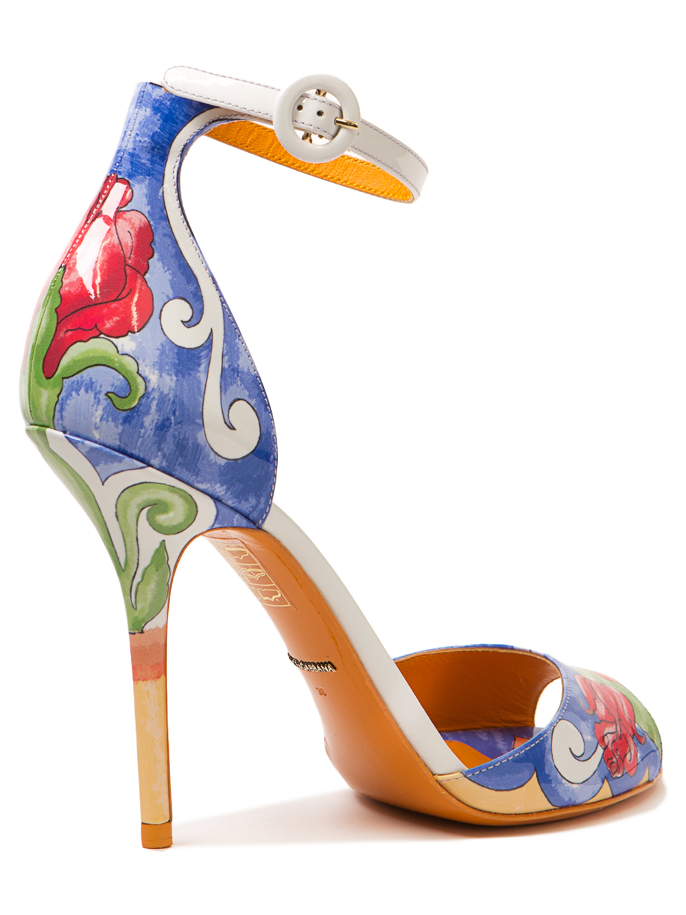 Dolce & gabbana Hand Painted Heel | Lyst