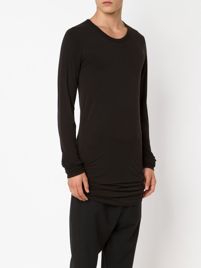 rick owens double t shirt