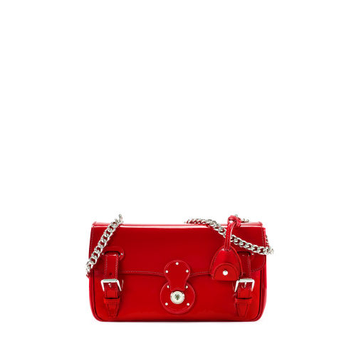 Lyst - Ralph Lauren Ricky Chain Bag in Red