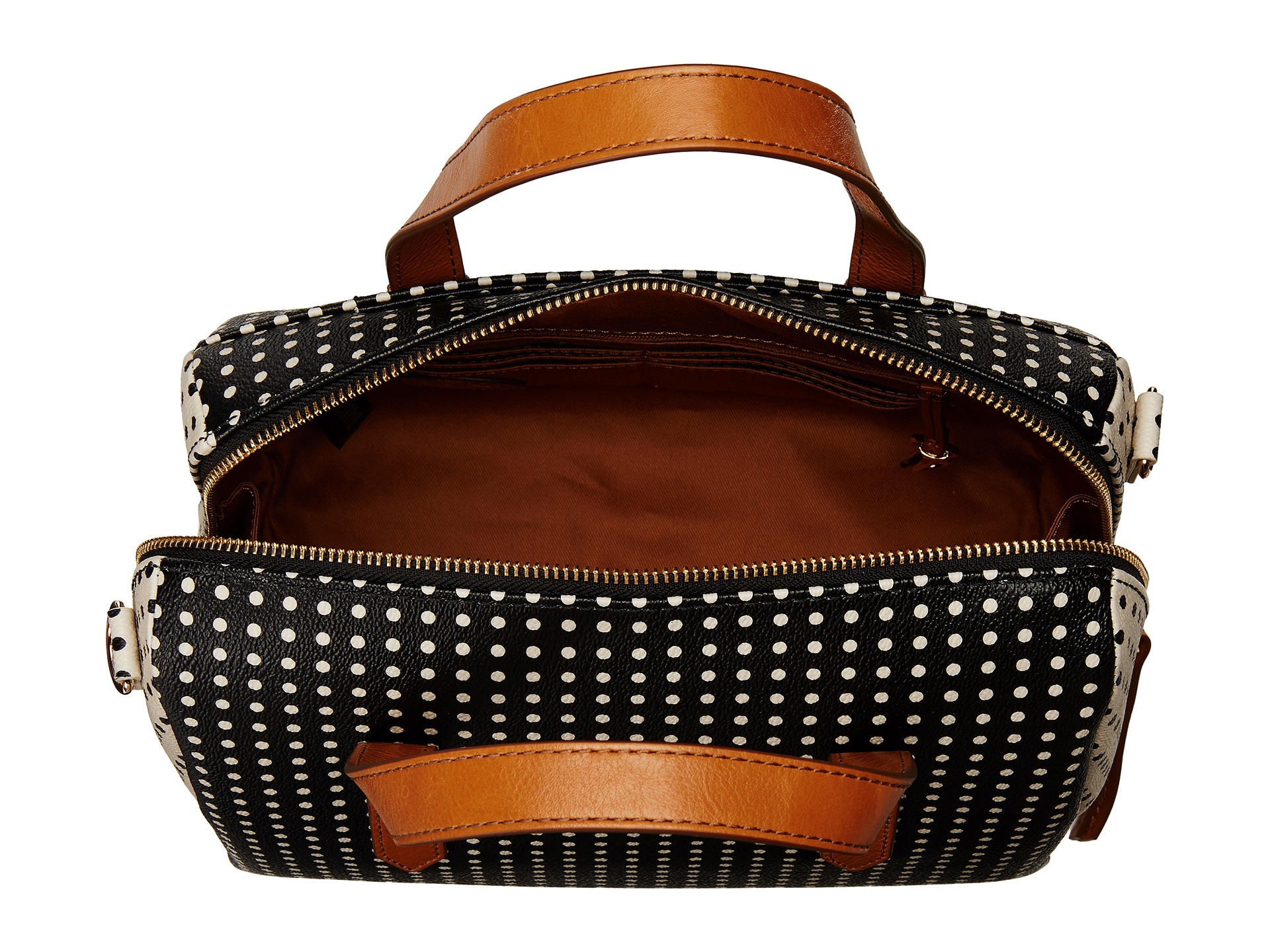 Lyst Fossil Sydney Satchel in Black