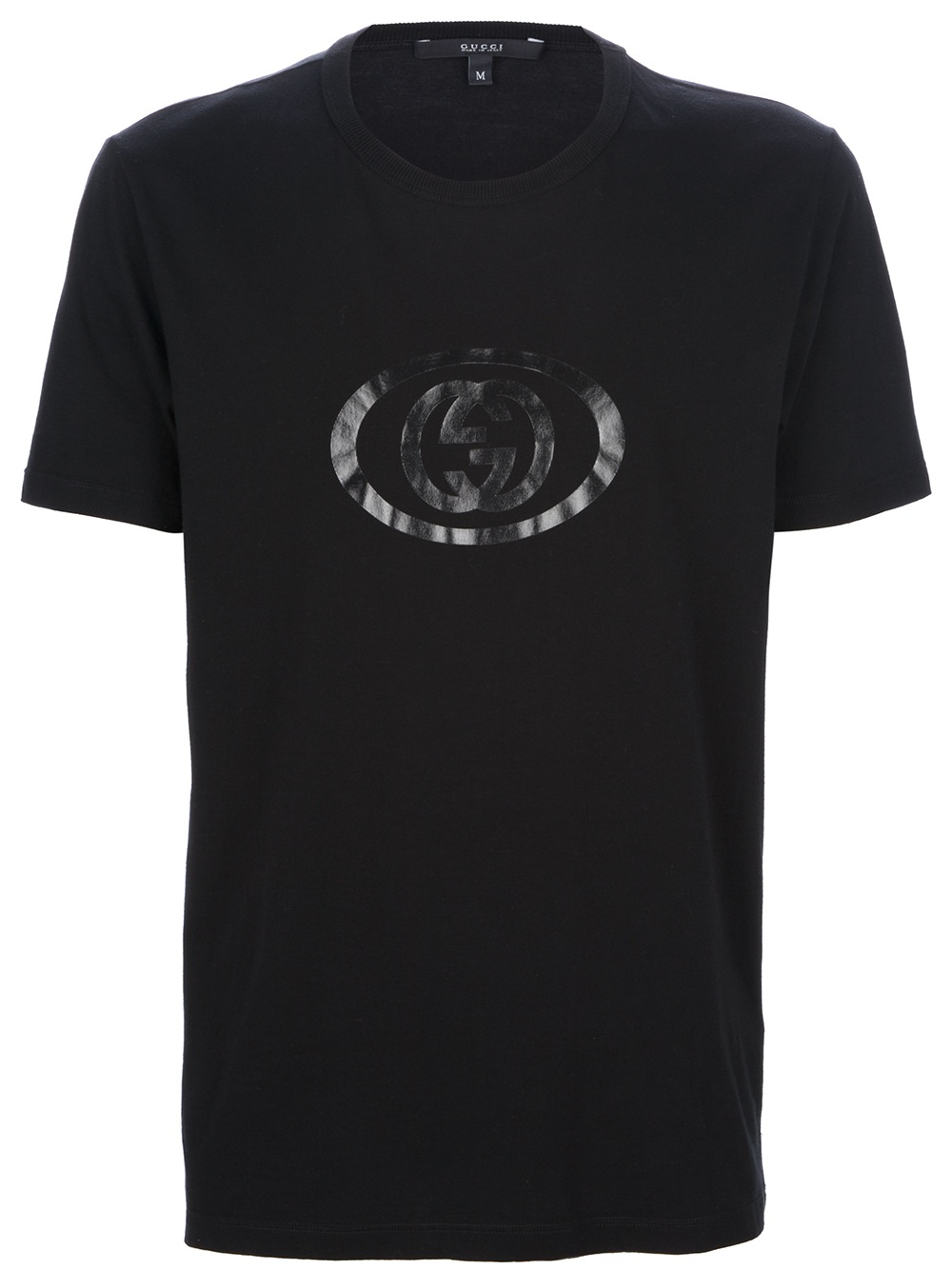 Lyst - Gucci Logo T-shirt in Black for Men