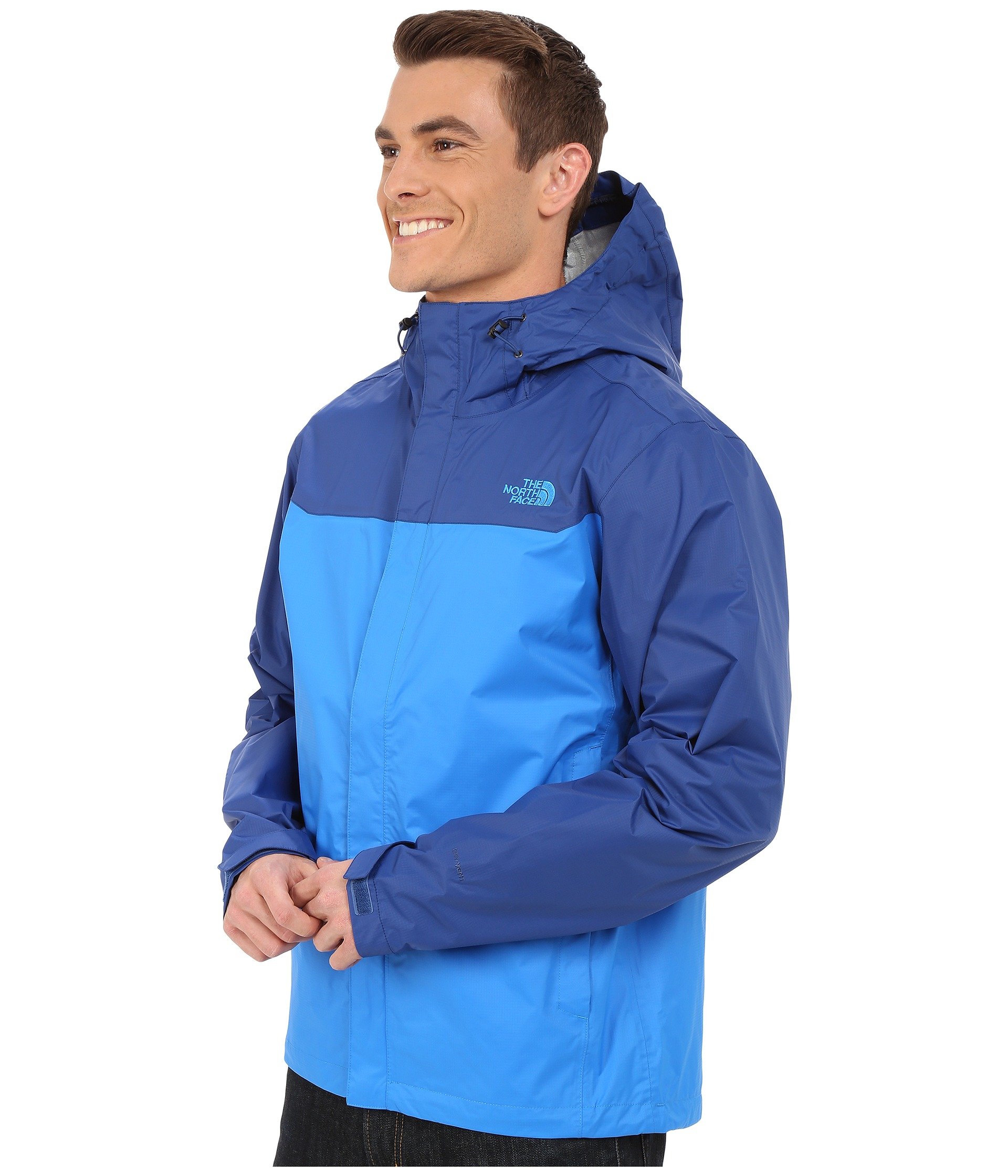 the north face blue coat