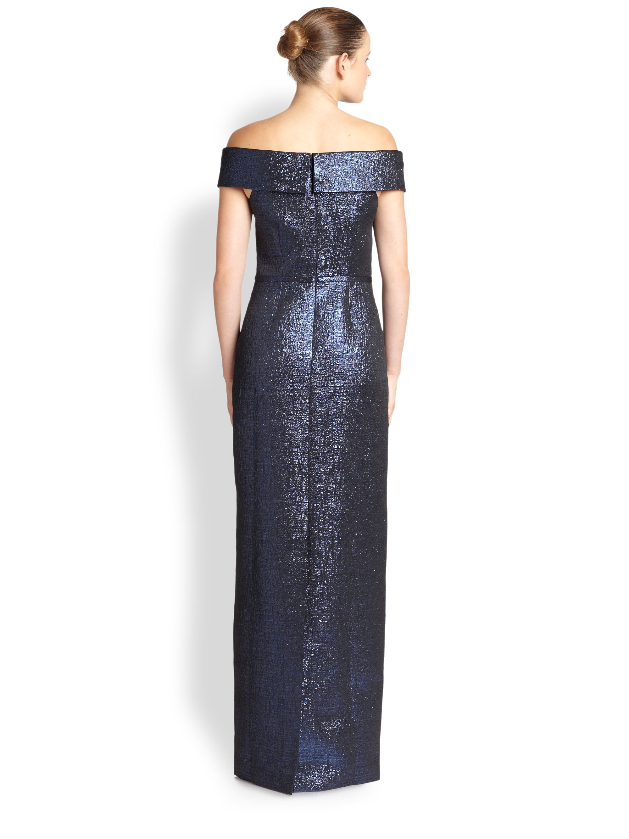 teri jon blue gown