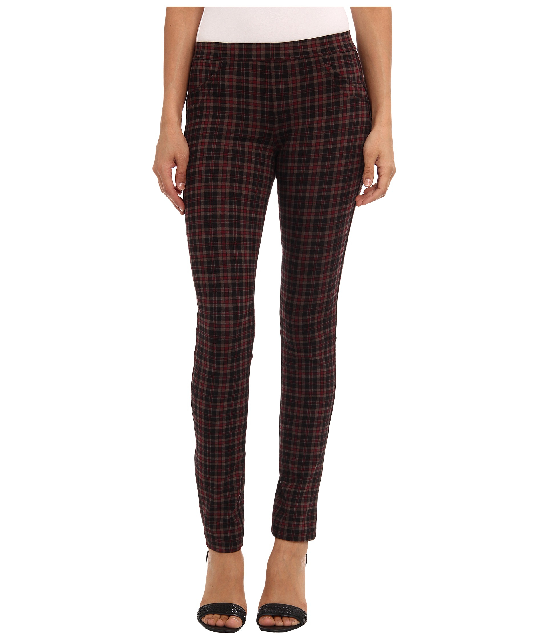 Sanctuary Plaid Grease Legging in Red | Lyst