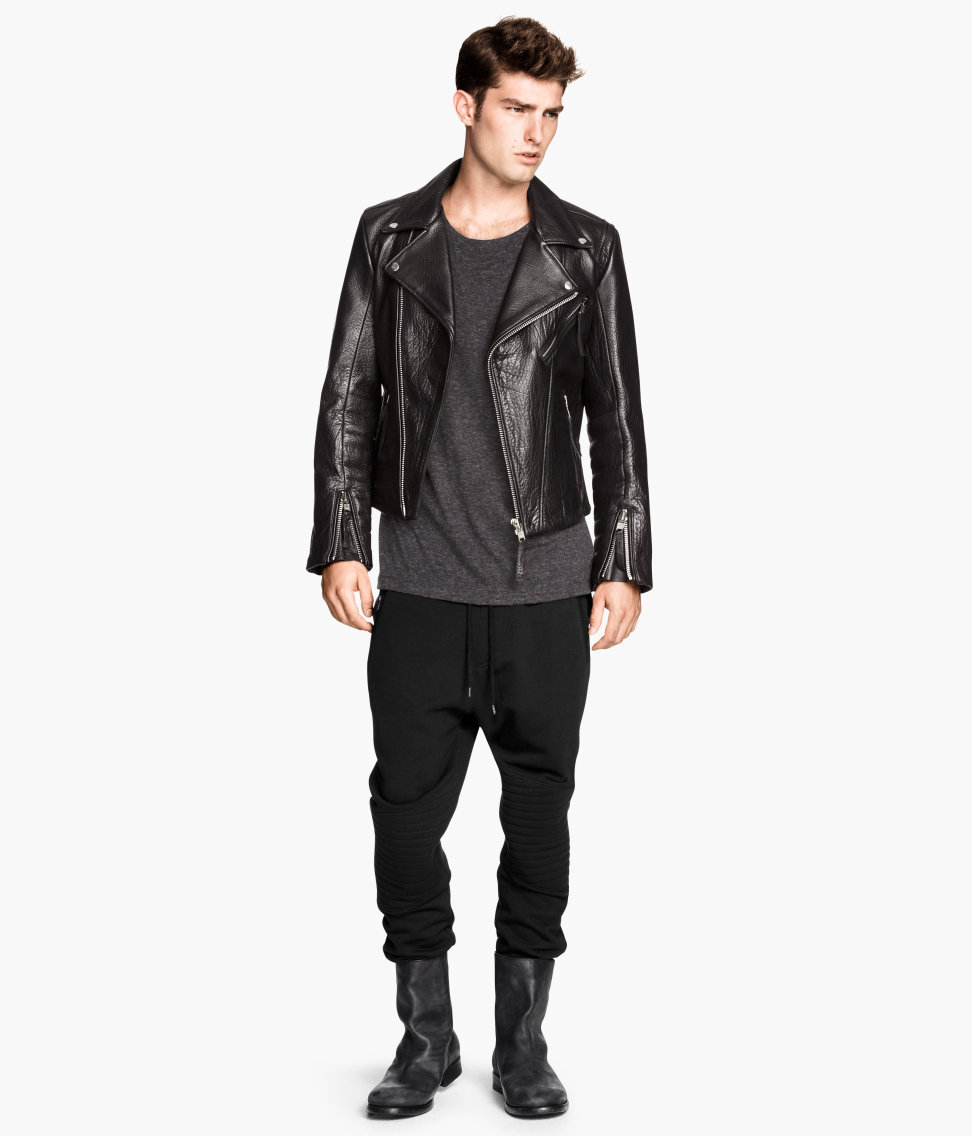 Lyst - H&M Sweatpants in Black for Men