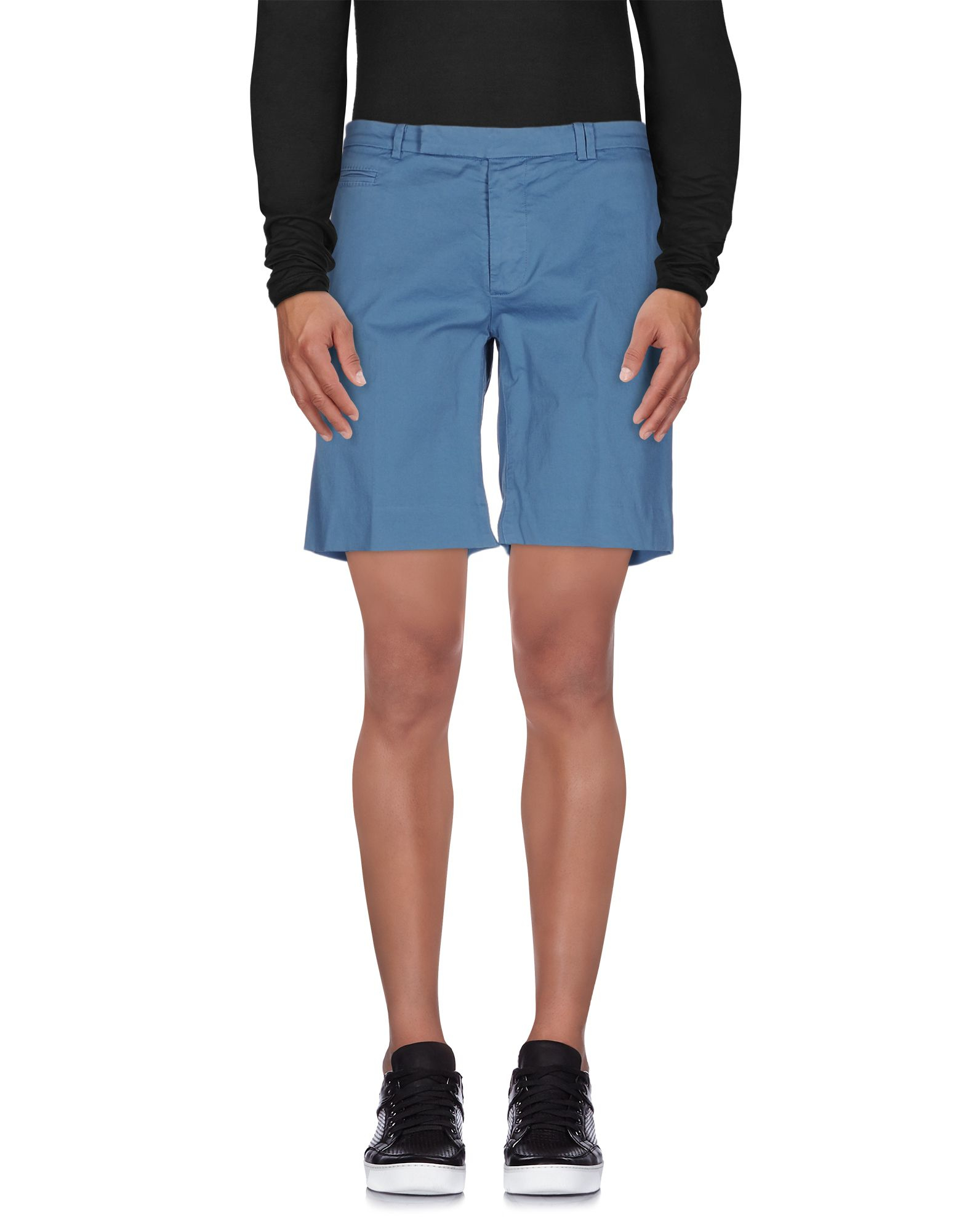 Lyst - Fendi Bermuda Shorts in Blue for Men
