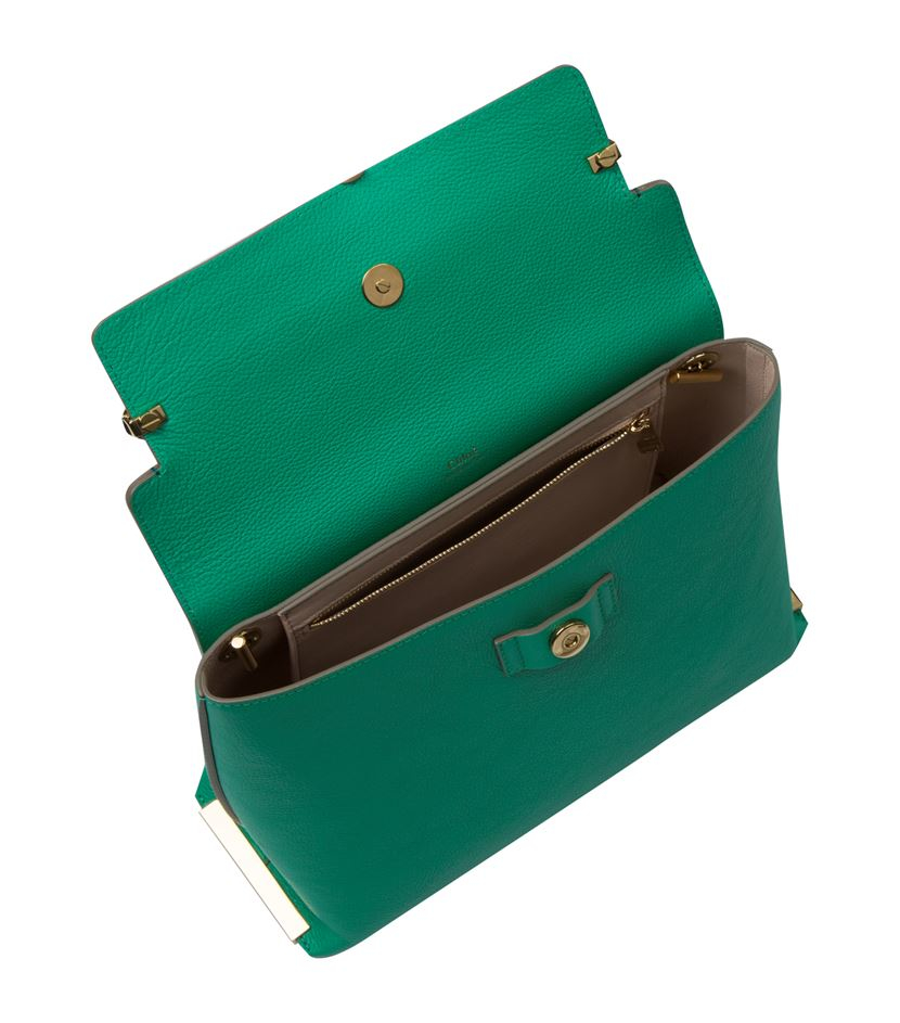handbags see by chloe - Chlo Medium Clare Shoulder Bag in Green | Lyst