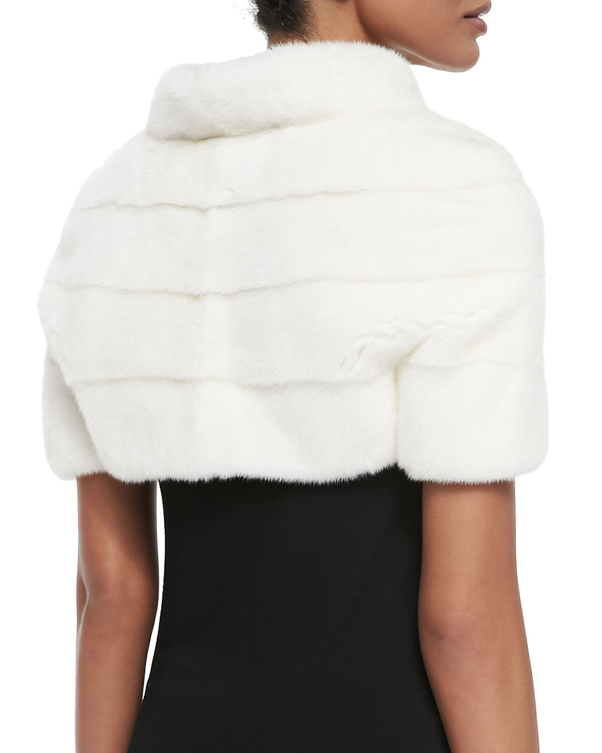 J Mendel Arctic Fox Fur Jacket In Natural Fwrd Gallery