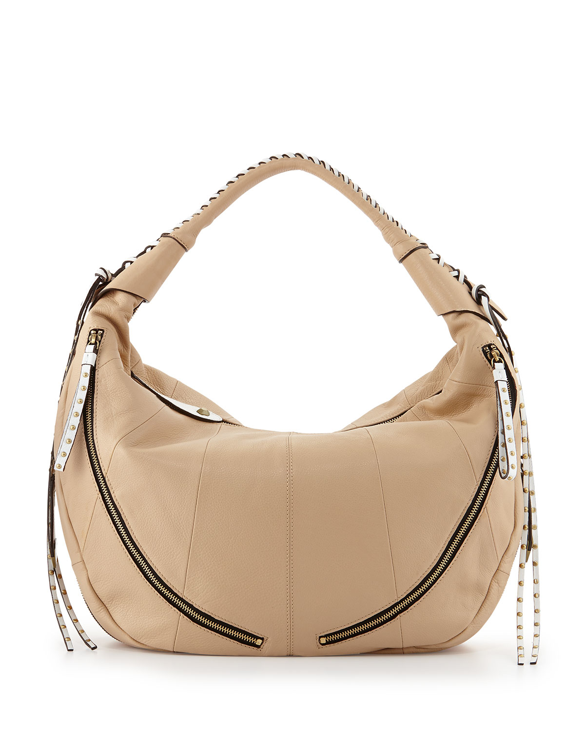 Lyst Oryany Jasmine Zip Hobo Bag In Natural Gallery