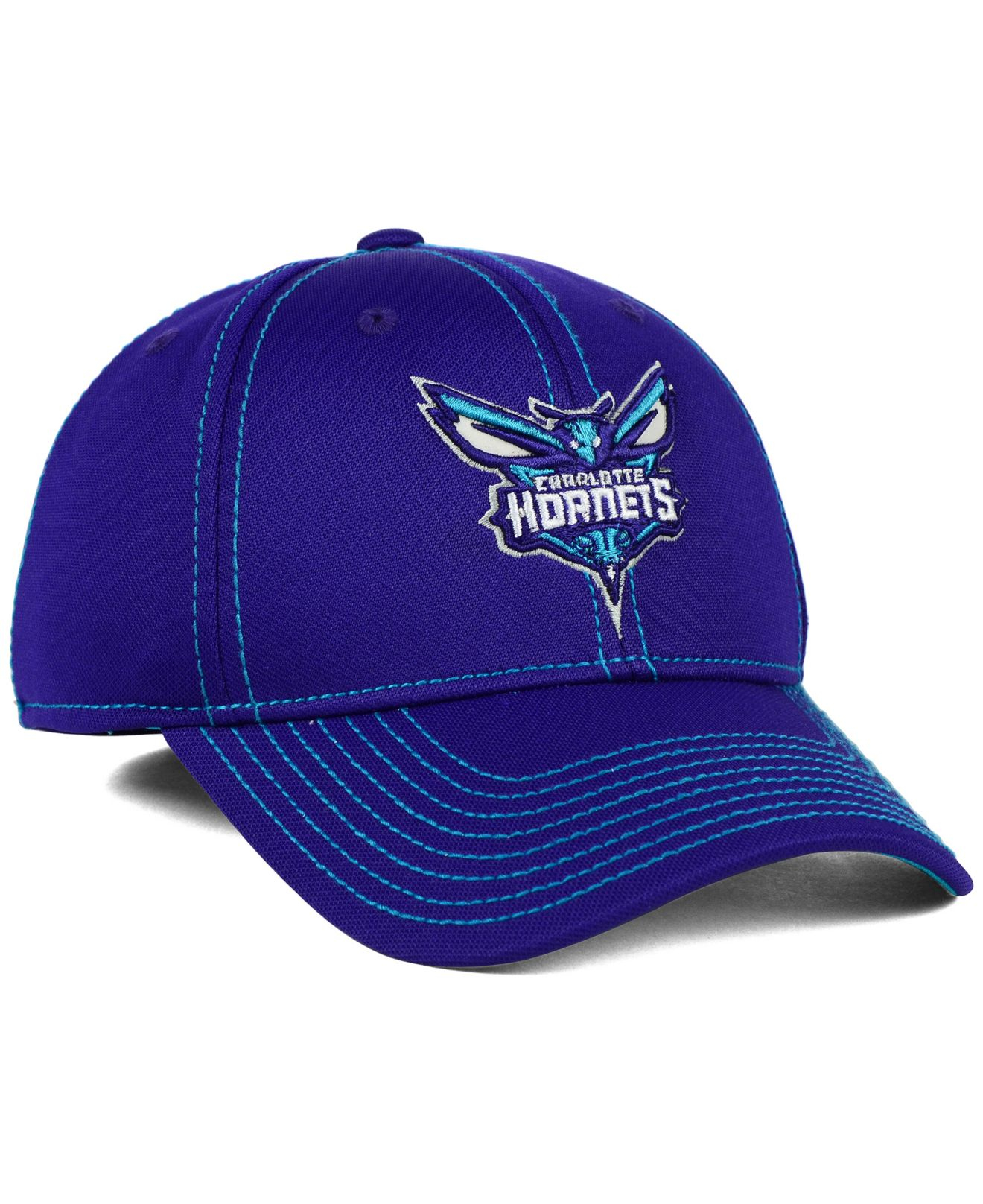 Lyst - Adidas Charlotte Hornets Reflective Flex Cap in Purple for Men