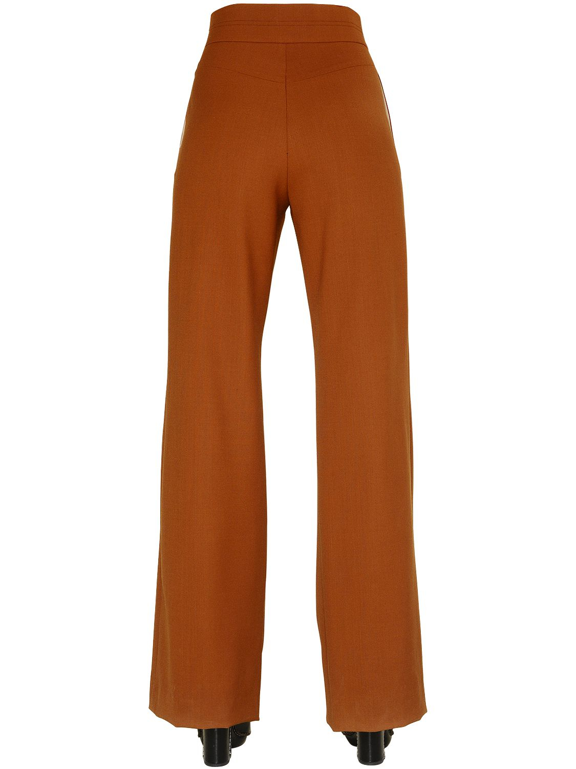 brown high waisted pants