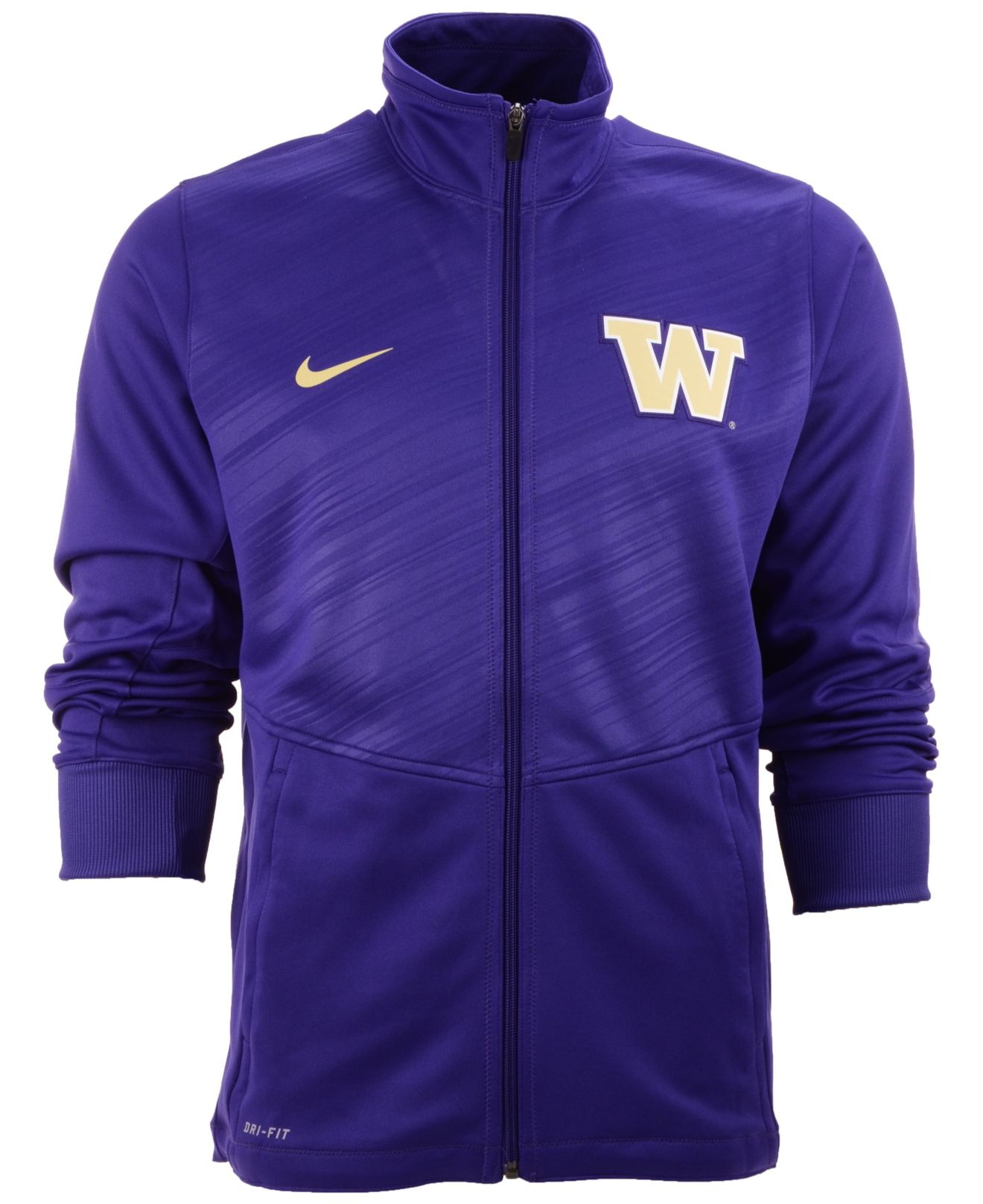 Nike Men'S Washington Huskies Warp FullZip Jacket in Purple for Men Lyst