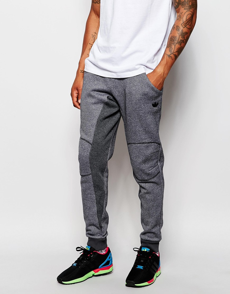 Adidas Originals Skinny Joggers Ab In Gray For Men Lyst