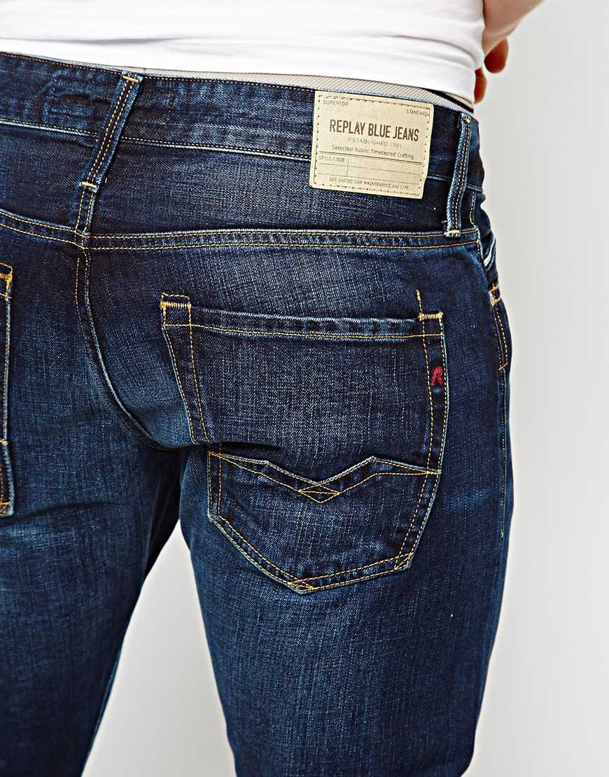 replay wax jeans price